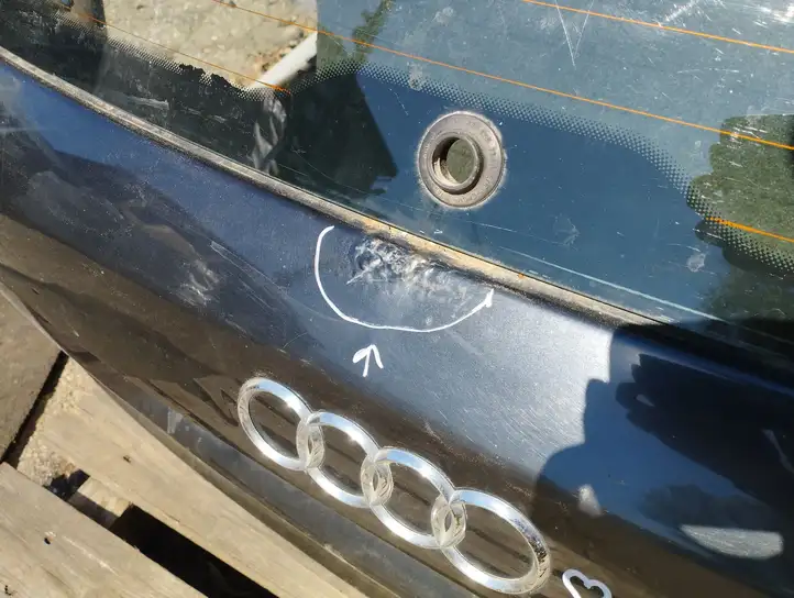 Audi A4 S4 B6 8E 8H (2000 - 2006) Крышка багажника — фото 2