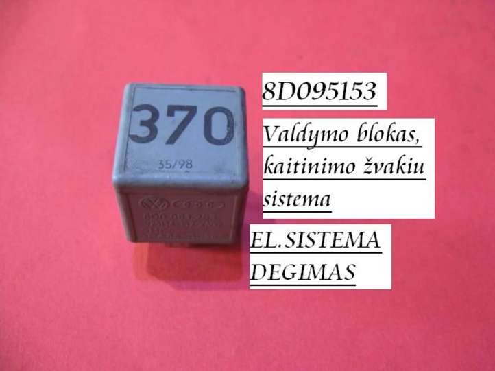 8D095153 Volkswagen Lupo Žvakių pakaitinimo rėlė