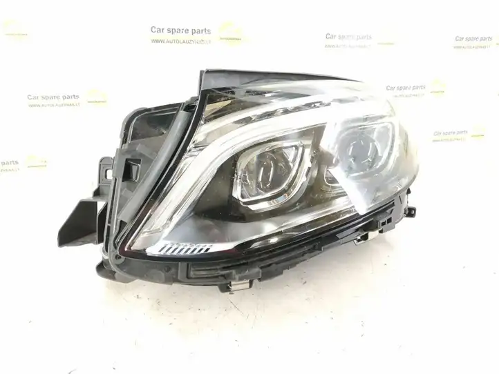 Mercedes-Benz GLE W166/C292 (2015 - 2019) Передняя фара — фото 1
