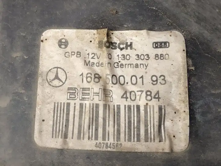 Mercedes-Benz A W168 (1997 - 2004) Электровентилятор радиатора — фото 3