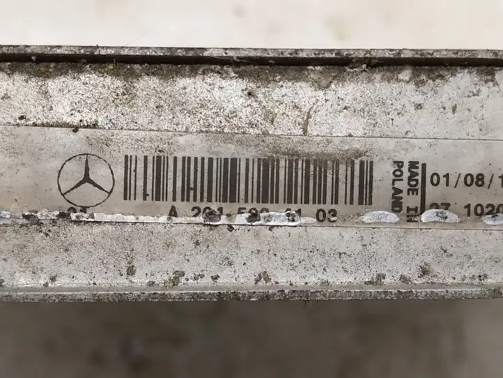 Mercedes-Benz C W204 (2007 - 2014) Радиатор охлаждающей жидкости двигателя — фото 7