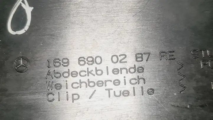 Mercedes-Benz A W169 (2004 - 2012) 1696900287 Накладка крыла — фото 4