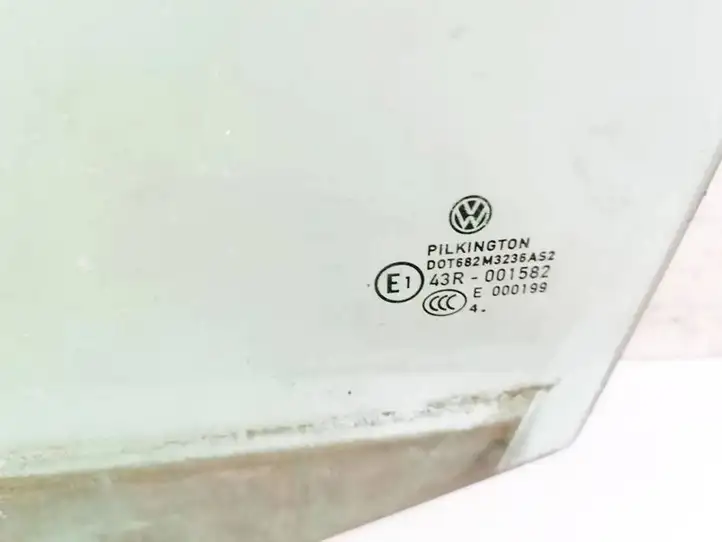 Volkswagen Touran I (2003 - 2010) Стекло передней двери — фото 3