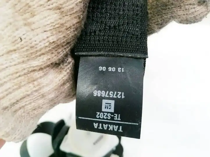 Saab 9-3 Ver2 (2003 - 2007) 12757686 Задний ремень безопасности — фото 3