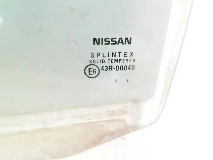 Nissan Primera (2001 - 2008) Стекло задней двери — фото 2
