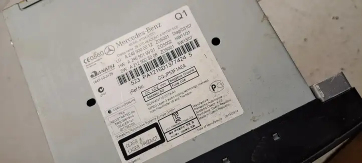 Mercedes-Benz CLA C117,X117,W117 (2013 - 2019) A2469000012 Магнитола / мультимедийная система — фото 4