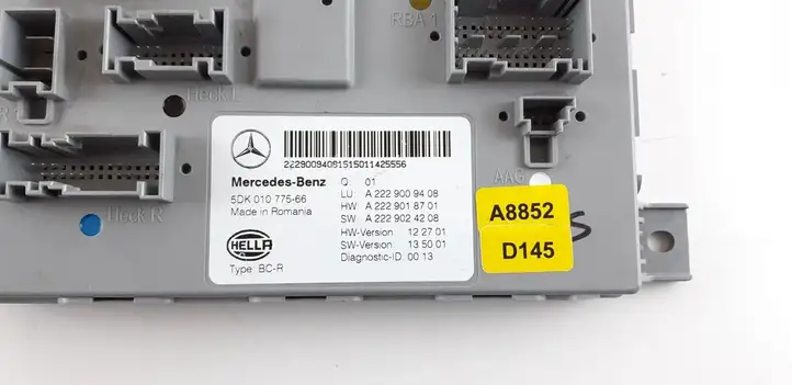 Mercedes-Benz S W222 (2013 - ) A2229009408 Блок SAM — фото 2