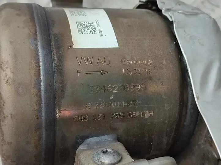 Skoda Octavia Mk3 (5E) (2013 - 2019) 04L131723CT Катализатор / DPF / FAP — фото 5