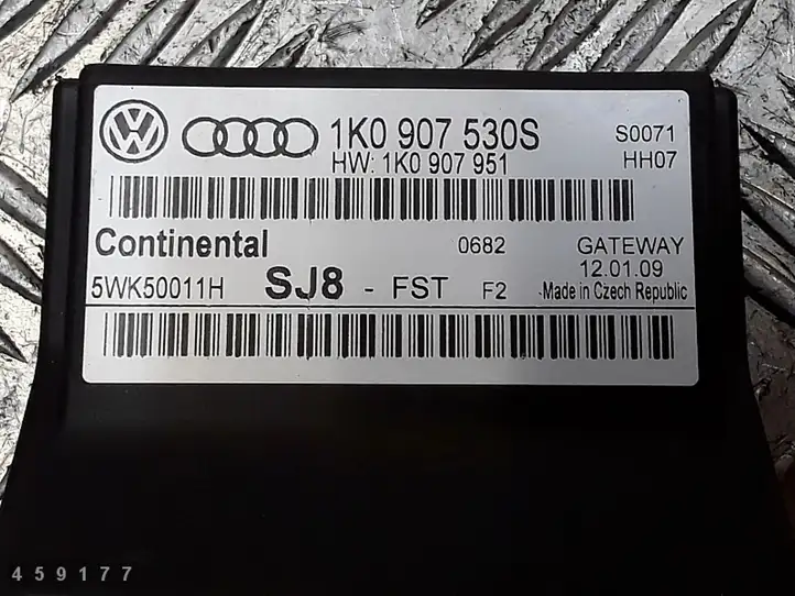 Volkswagen Golf V (2003 - 2009) 1k0907530s Модуль Gateway — фото 2