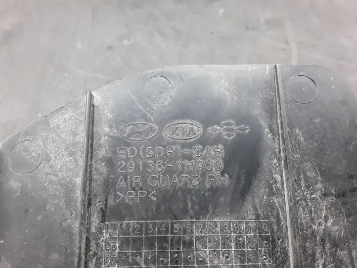 Kia Ceed (2006 - 2010) 291361H000 Дефлектор воздуха — фото 3