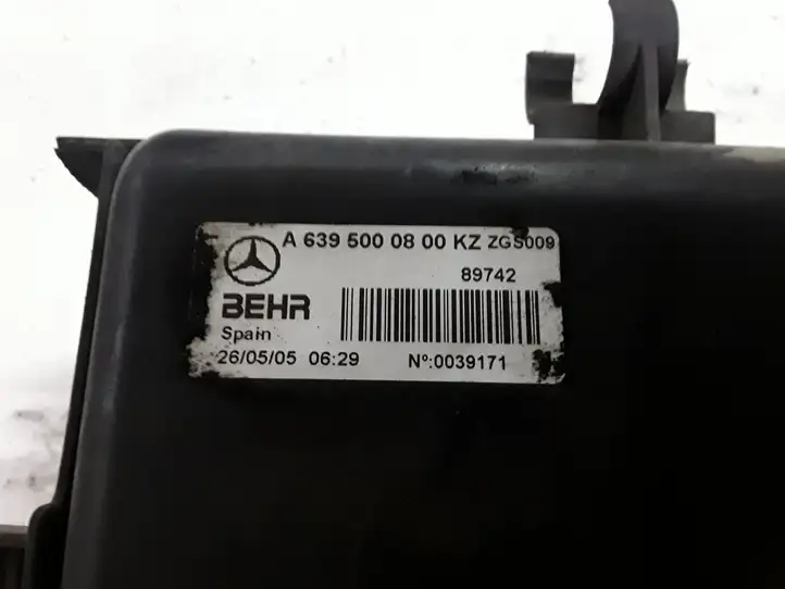 Mercedes-Benz Vito Viano W639 (2003 - 2010) A6395000800KZ Дифузор радиатора — фото 2