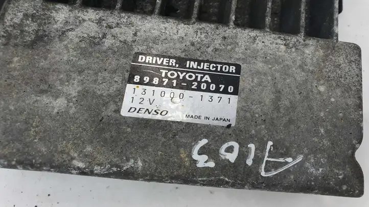 Toyota Corolla Verso AR10 (2004 - 2009) 8987120070 Блок управления форсунками — фото 3