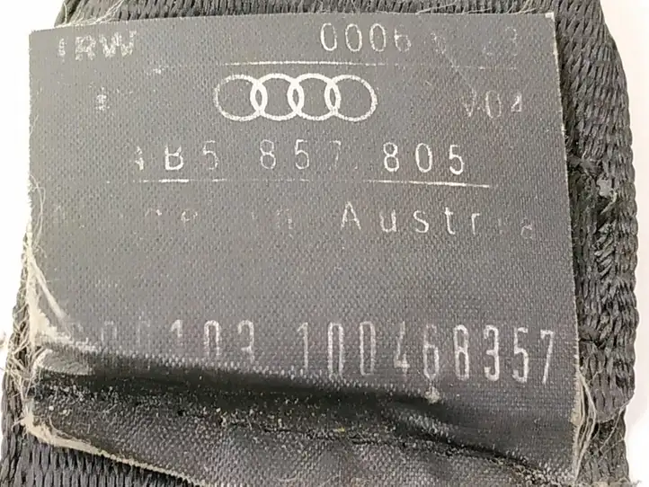 Audi A6 S6 C5 4B (2001 - 2004) Задний ремень безопасности — фото 5