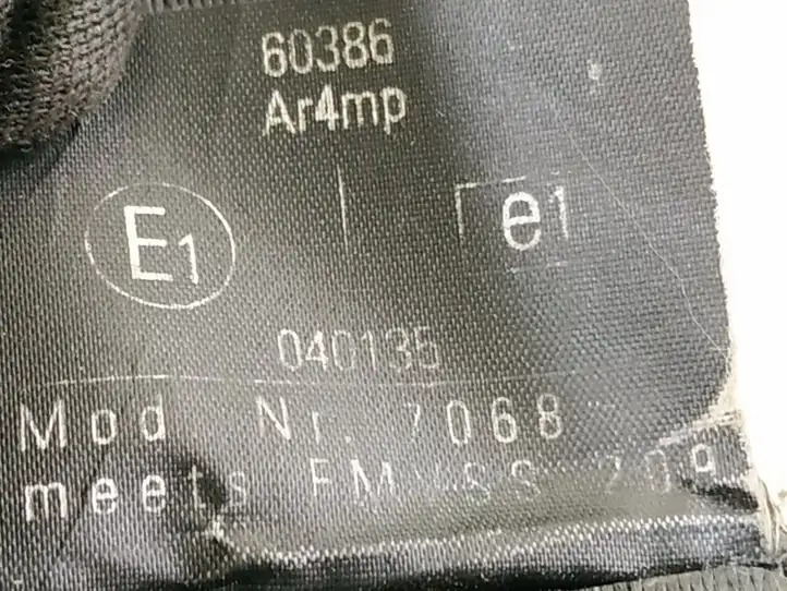Audi A6 S6 C5 4B (2001 - 2004) Задний ремень безопасности — фото 6