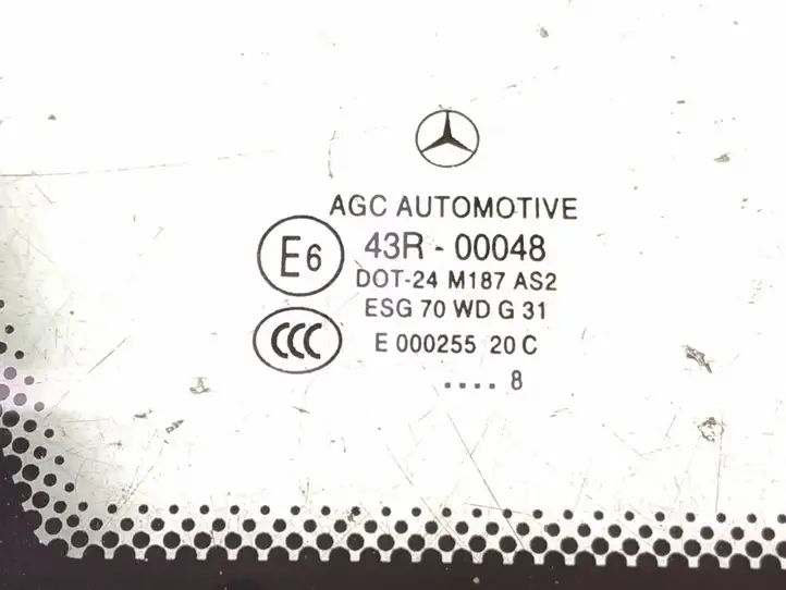 Mercedes-Benz C W204 (2007 - 2014) A2046701112 Заднее боковое стекло — фото 2