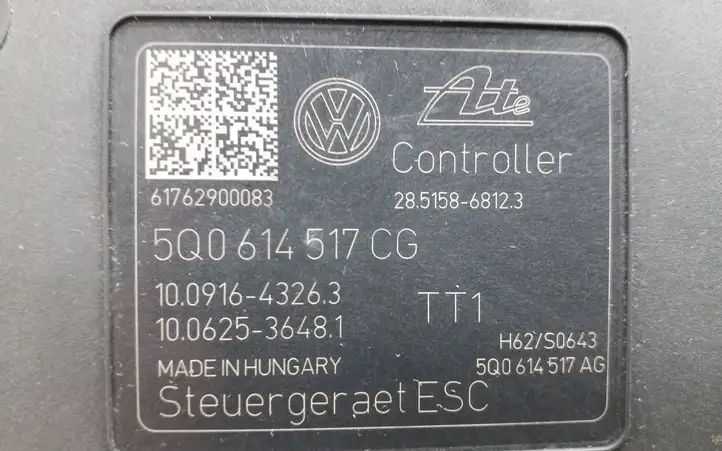 Volkswagen PASSAT B8 (2015 - ) 5Q0614517CG ABS блок — фото 5