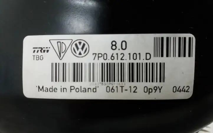 Volkswagen Touareg II (2010 - 2018) 7P0612101D Вакуумный усилитель тормозов — фото 3