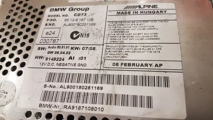 BMW 3 E90 E91 (2005 - 2012) 9149224 Магнитола / мультимедийная система — фото 2