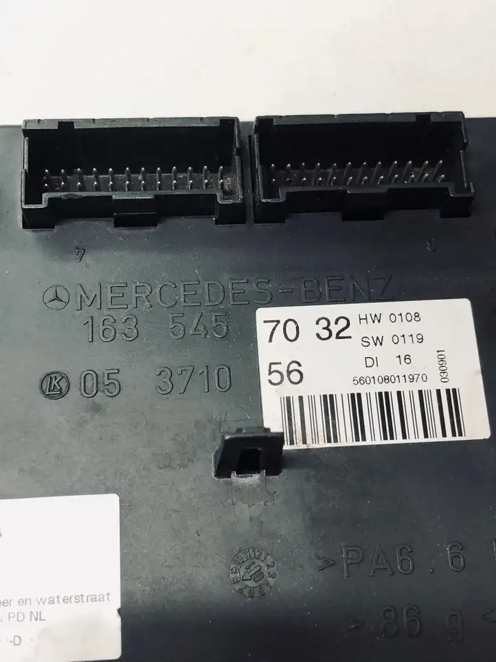 Mercedes-Benz ML W163 (1997 - 2005) 1635457032 Модуль комфорта — фото 3