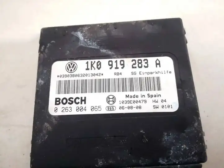 Volkswagen Jetta V (2005 - 2010) 1K0919283A Блок управления парктрониками — фото 2