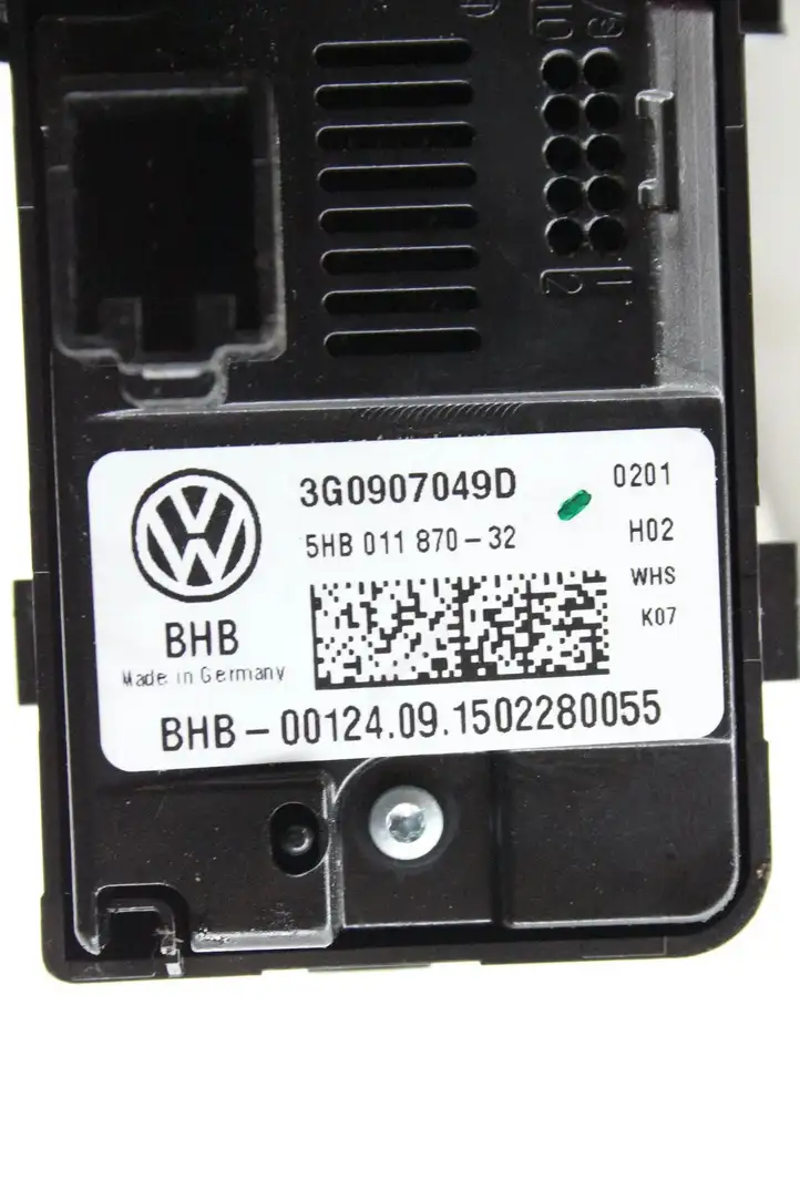Volkswagen PASSAT B8 (2015 - ) 3G0907049D Управление климат контролем — фото 3