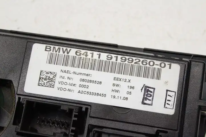 BMW 3 E90 E91 (2005 - 2012) 9199260 Управление климат контролем — фото 4