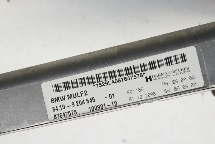 BMW 3 E90 E91 (2005 - 2012) 9204545 Bluetooth модуль — фото 3