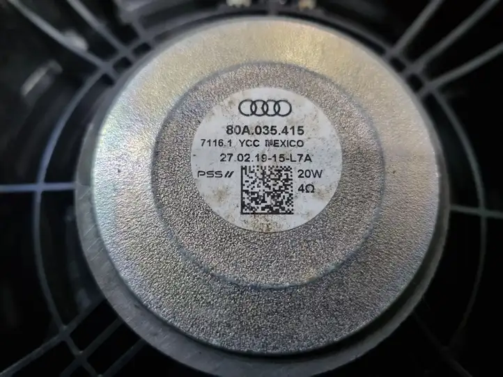 Audi Q5 SQ5 (2017 - ) 80A035415 Динамики передних дверей — фото 5