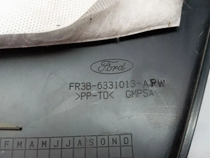 Ford Mustang VI (2015 - ) FR3B6331013 Нижняя боковая отделка заднего сиденья — фото 3