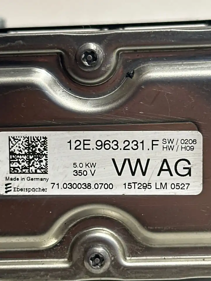 Porsche Cayenne (92A) (2011 - 2017) 12E963231F Электроподогрев двигателя — фото 6