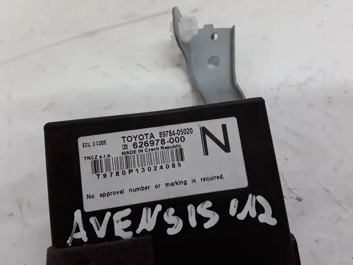 Toyota Avensis T270 (2009 - 2012) 8978405020 Блок иммобилайзера — фото 2