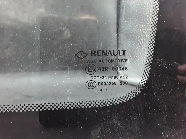 Renault Scenic III - Grand scenic III (2009 - 2016) E643R00048 Заднее боковое стекло — фото 3
