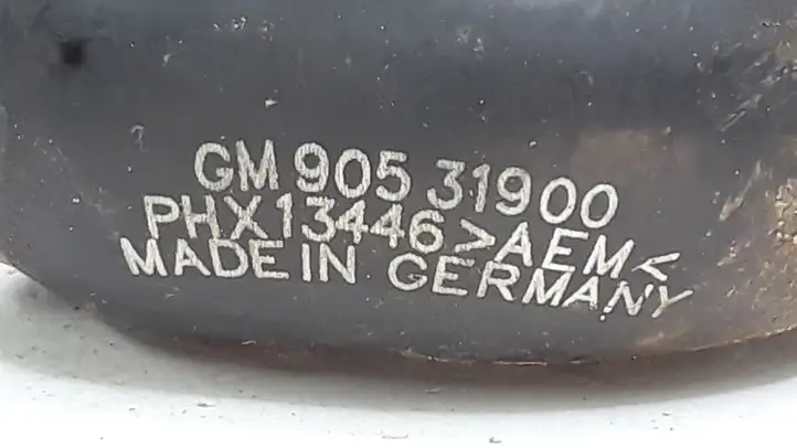 Opel Astra G (1998 - 2004) 90531900 Трубки интеркулера / Шланги интеркулера — фото 3