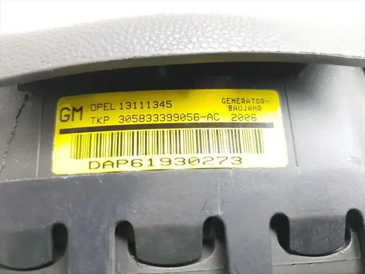 Opel Astra H (2004 - 2009) 13111345 Подушка безопасности руля — фото 4