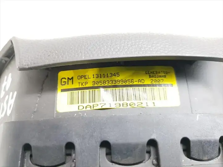 Opel Astra H (2004 - 2009) 13111345 Подушка безопасности руля — фото 4