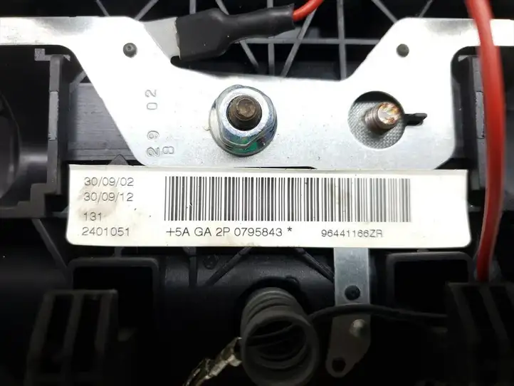 Peugeot 206 (1998 - 2012) 96441166ZR Подушка безопасности руля — фото 4