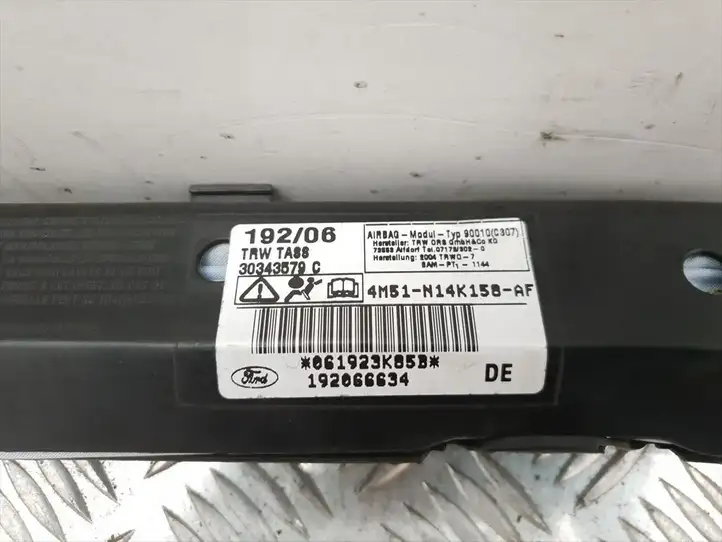 Ford Focus (2005 - 2008) 4M51N14K158AF Боковая подушка безопасности шторка — фото 5