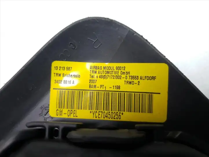 Opel Corsa D (2006 - 2010) 13213587 Подушка безопасности сиденья — фото 4
