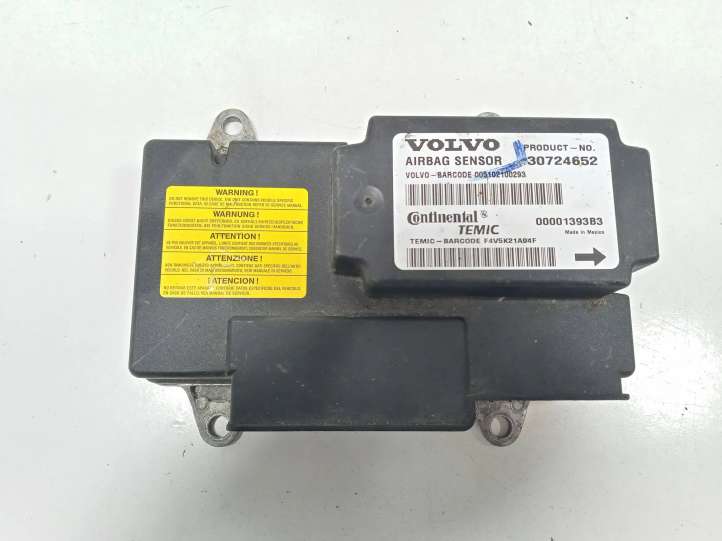 30724652 Volvo V50 Oro pagalvių valdymo blokas