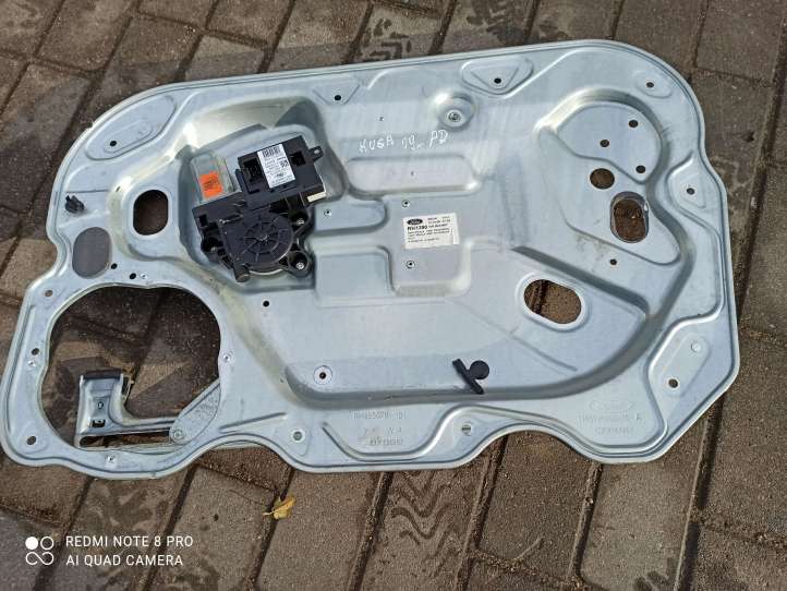 7M51R203A28DB Ford Kuga I Priekinio el. lango pakėlimo mechanizmo komplektas