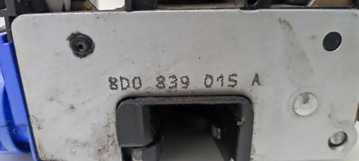 Audi A4 S4 B5 8D (1999 - 2001) 8D0839015A Замок задней двери — фото 5