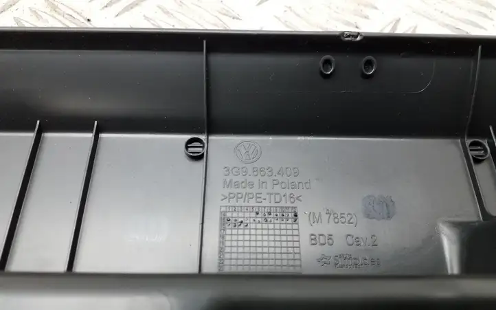 Volkswagen PASSAT B8 (2015 - ) 3G9863409 Прочая отделка багажника — фото 2