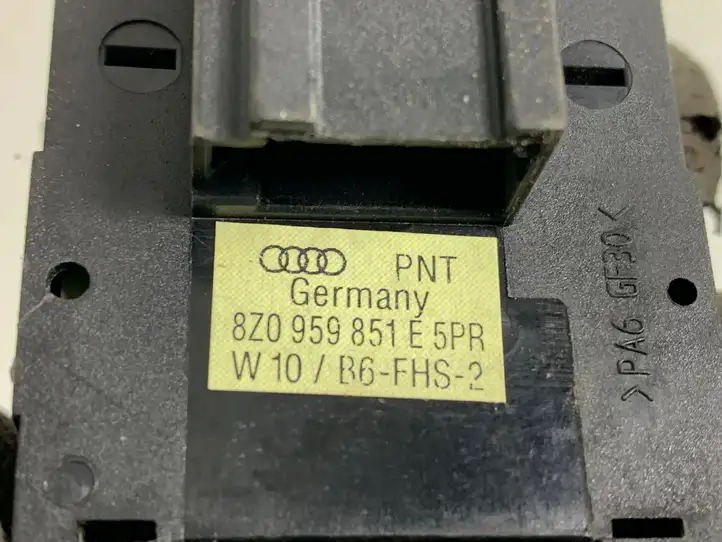Audi A4 S4 B6 8E 8H (2000 - 2006) 8Z0959851E Кнопка стеклоподъемников — фото 2