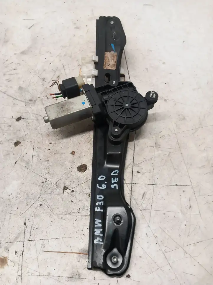 BMW 3 F30 F35 F31 (2012 - 2018) 34000015M09 Стеклоподъемник задней двери — фото 2