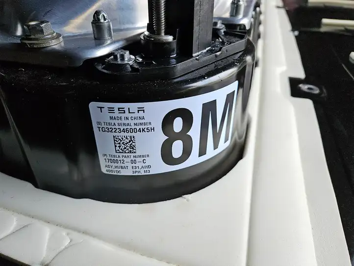 Tesla Model Y (2019 - 2024) 170001200C Аккумулятор гибридного / электрического автомобиля — фото 16