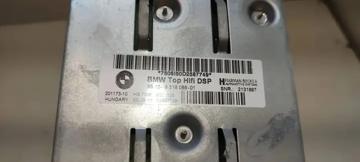 BMW X1 E84 (2009 - 2015) 9218086 Усилитель звука — фото 4