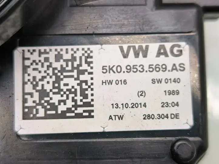 Volkswagen PASSAT B7 (2011 - 2014) 5K0953569AS Контактное кольцо SRS — фото 7