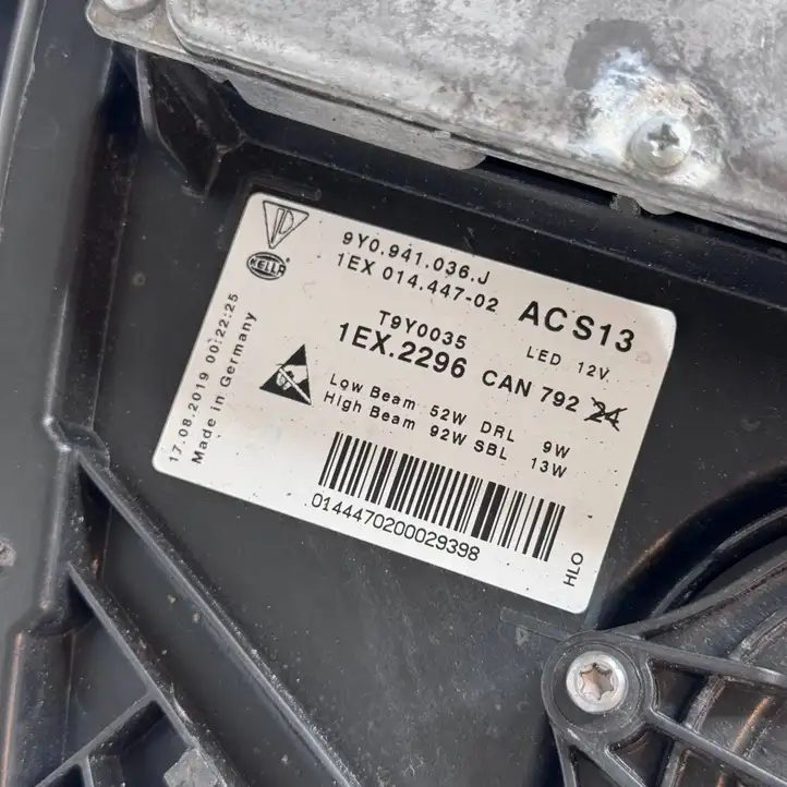 Porsche Cayenne (9Y0 9Y3) (2018 - ) 9Y0941036J Передняя фара — фото 7