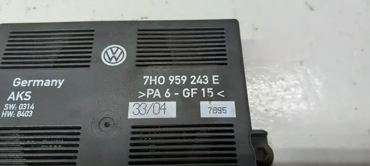 Volkswagen Multivan T5 (2003 - 2015) 7H0959243E Блок управления раздвижными дверями (ECU) — фото 4