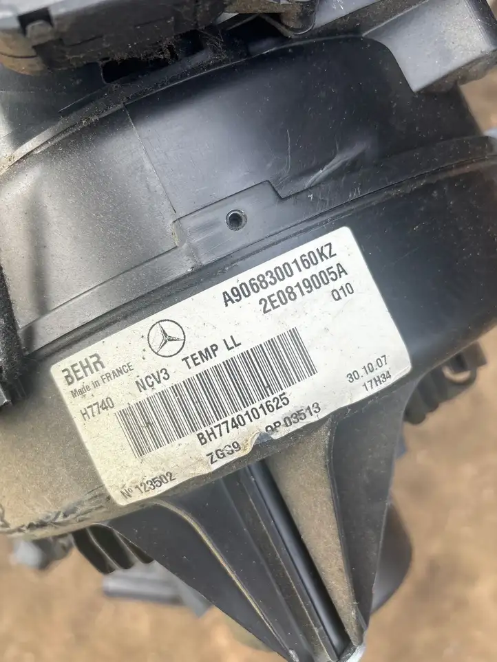 Mercedes-Benz Sprinter W906 (2006 - 2018) A9068300160 Комплект системы вентиляции салона — фото 5